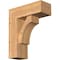 Ekena Millwork Westlake Block Smooth Bracket w/ Offset Brace, Western Red Cedar, 7 1/2"W x 20"D x 24"H BKT0806X20X24WTL05SWR - alternate 1